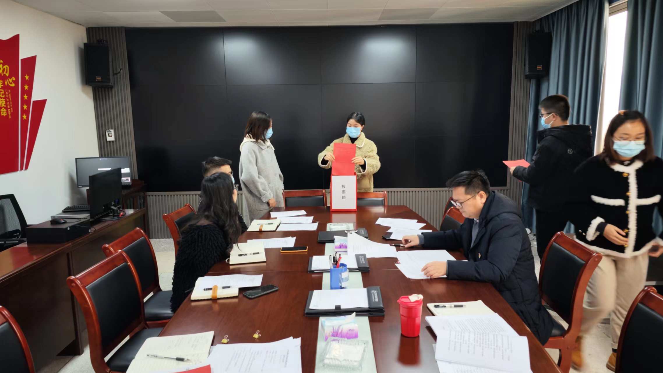 組織召開黨員大會(huì)選舉產(chǎn)生第一屆支委委員